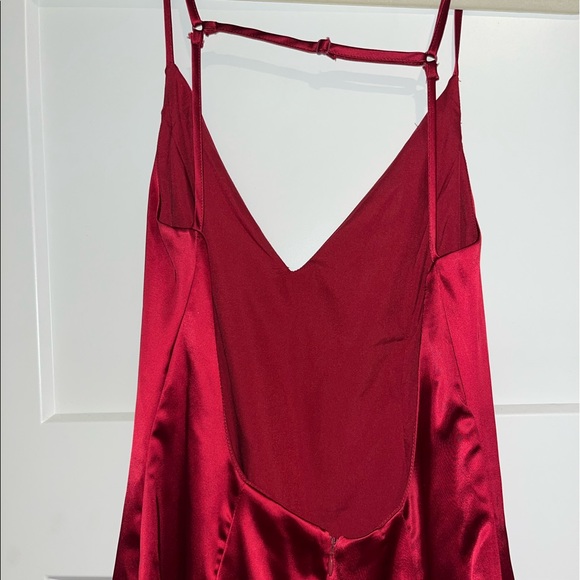SOLD Red superdown mini dress - Picture 5 of 6
